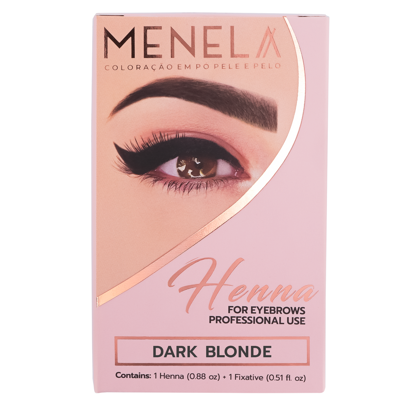 Menela Professional Eyebrow Henna - Choose Your Color