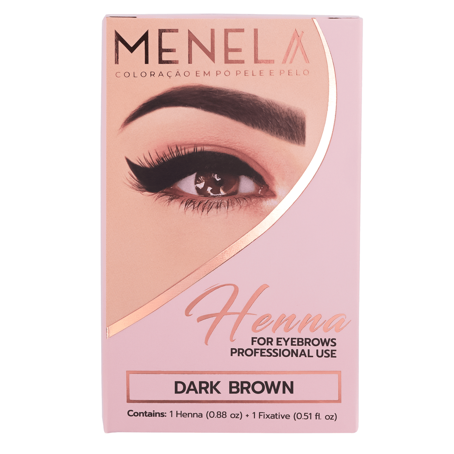 Menela Professional Eyebrow Henna - Choose Your Color