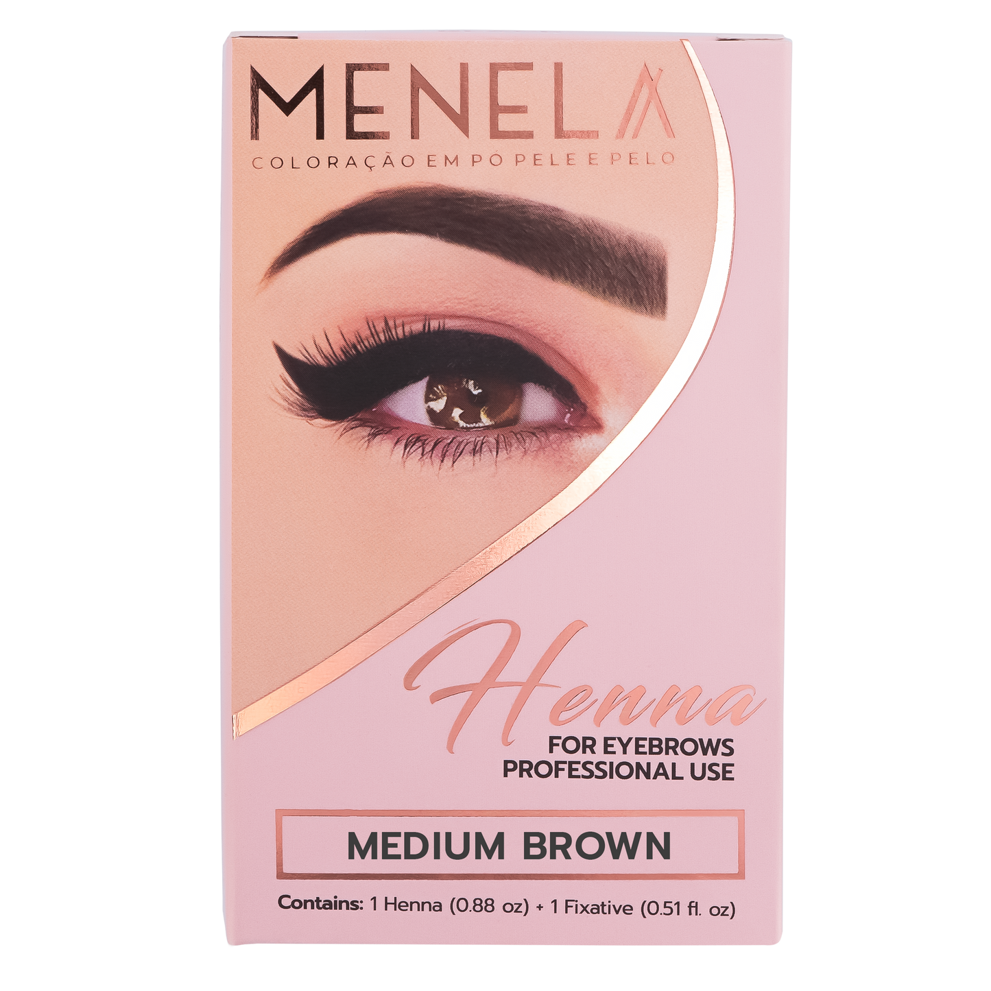 Menela Professional Eyebrow Henna - Choose Your Color