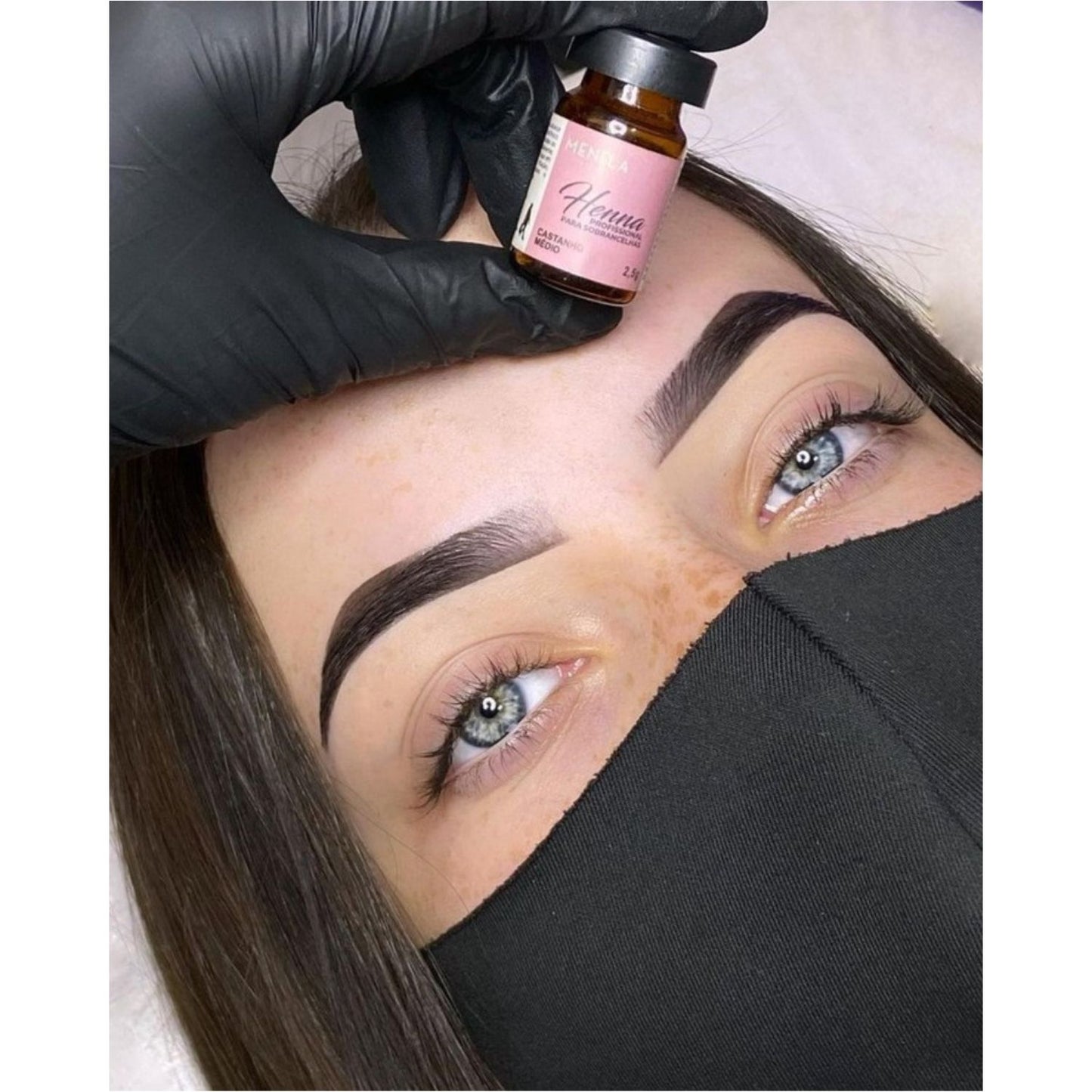 Menela Professional Eyebrow Henna - Choose Your Color