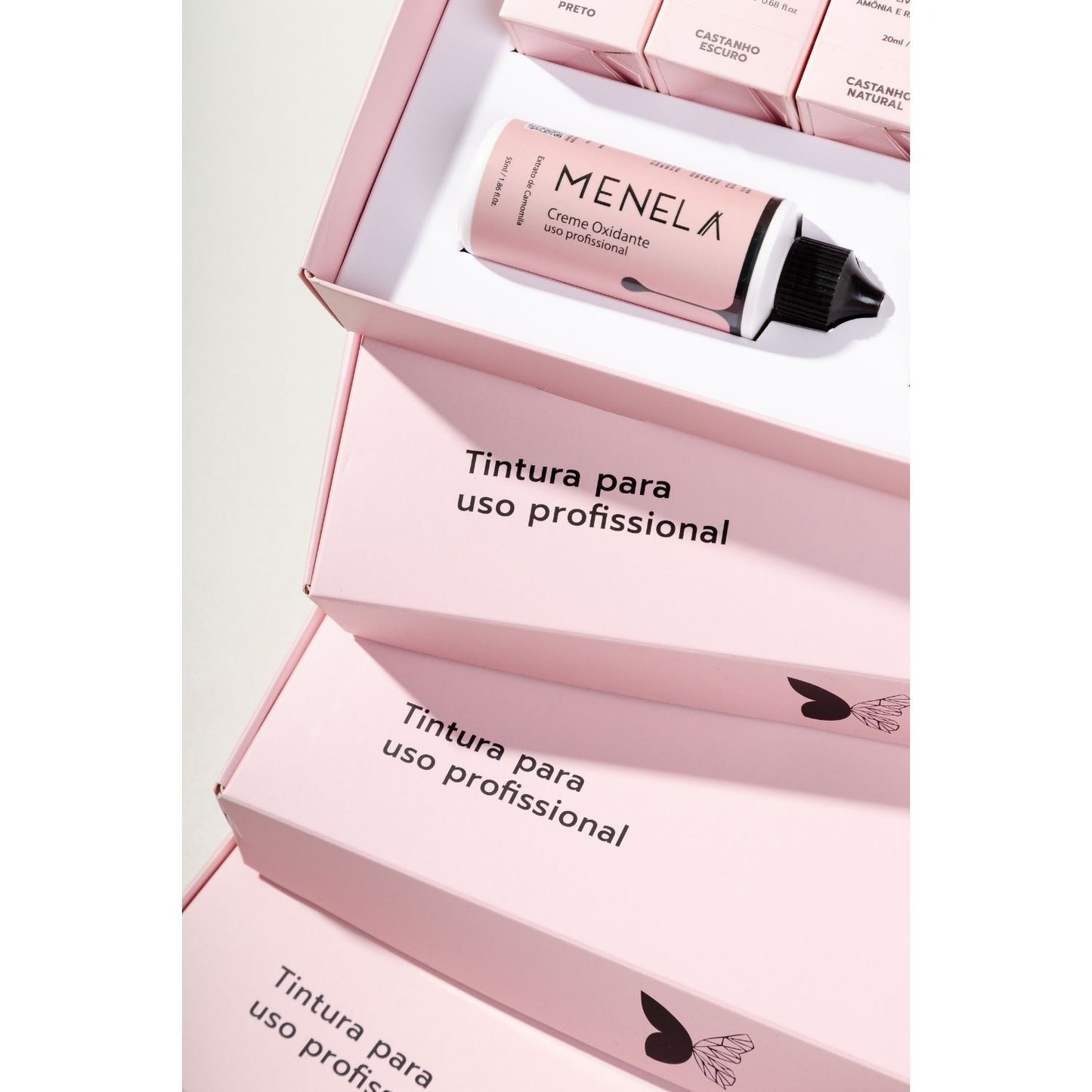 Kit 2 Dyes + 1 Oxidizing Cream