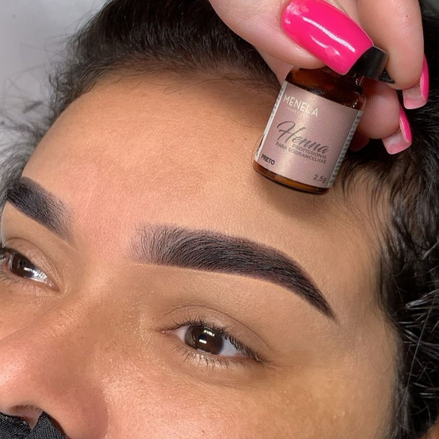Menela Professional Henna Eyebrow Kit - Black