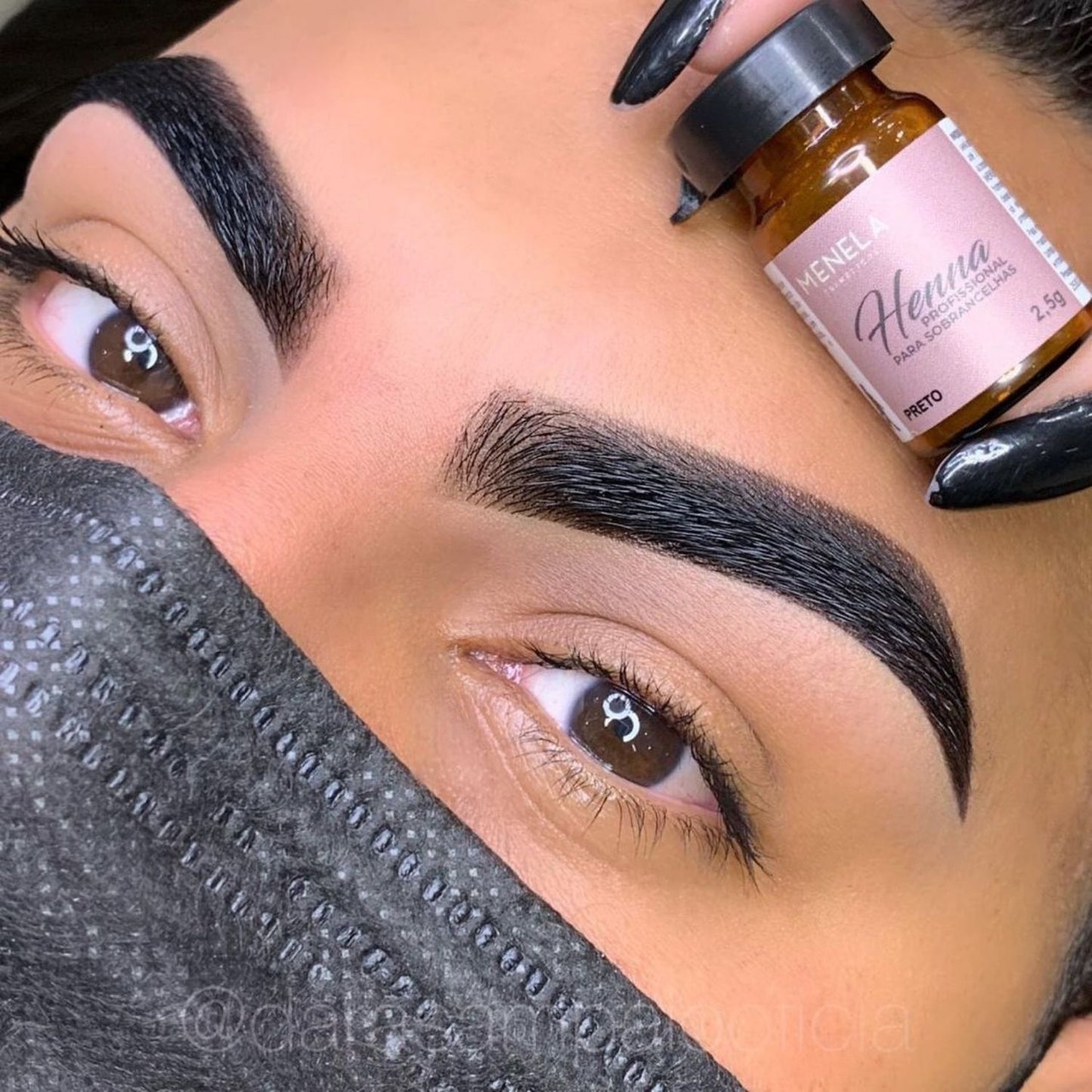 Menela Professional Eyebrow Henna - Choose Your Color