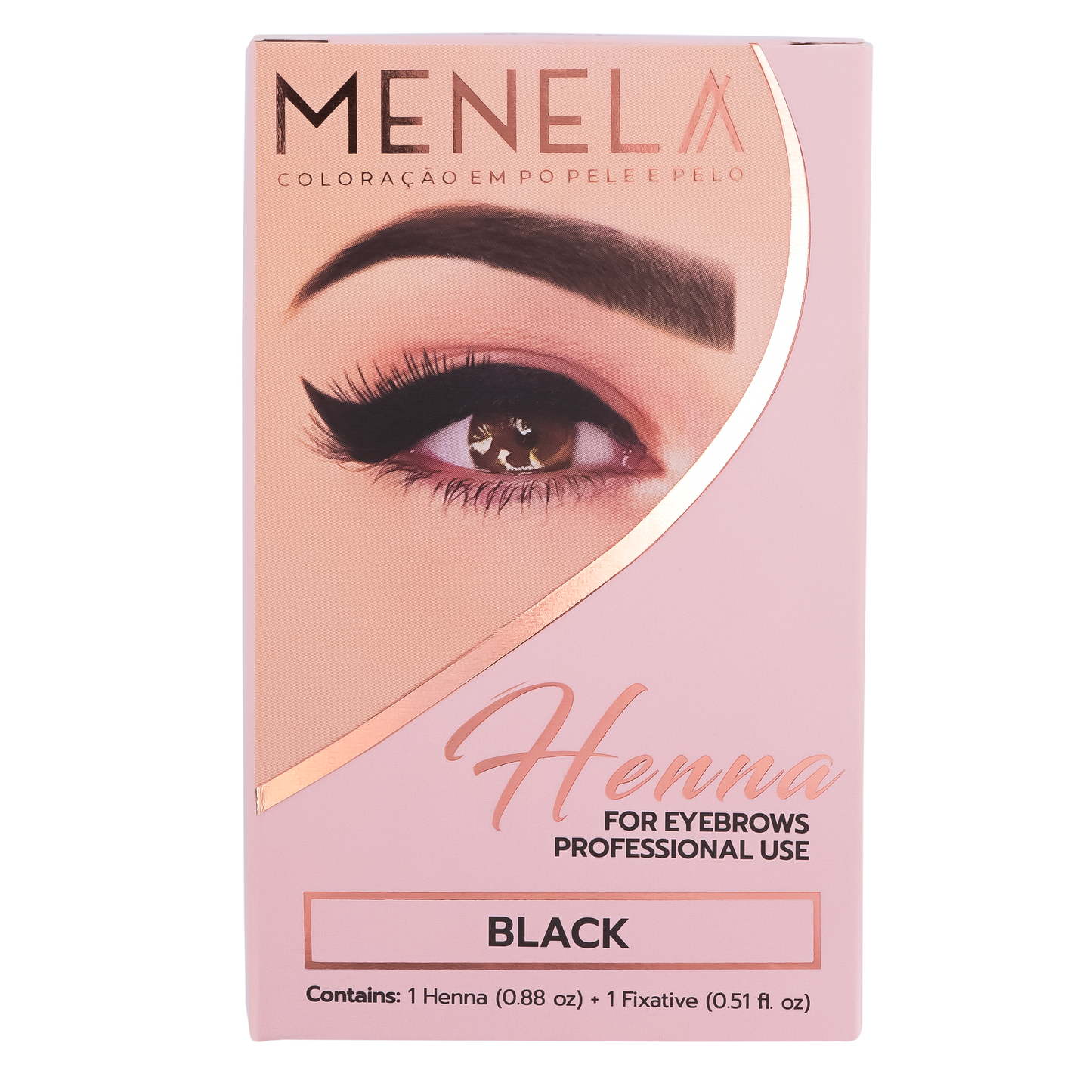 Menela Professional Eyebrow Henna - Choose Your Color