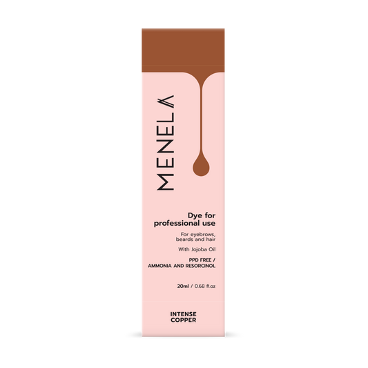 Menela Professional Eyebrow Dye - Intense Copper