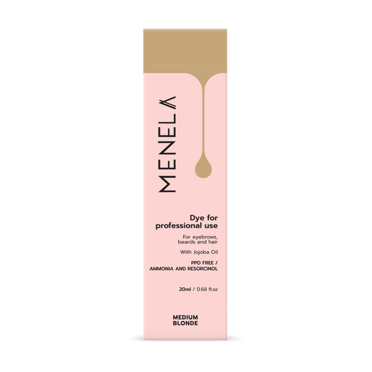 Menela Professional Eyebrow Dye - Medium Blonde