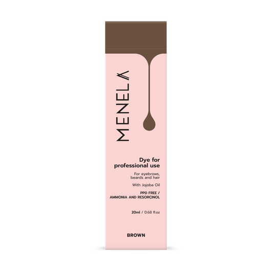 Menela Professional Eyebrow Dye - Brown
