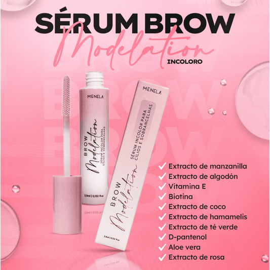 Menela Colorless Brow Modeling Serum